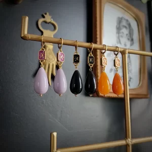 Boucles d'oreilles lunes