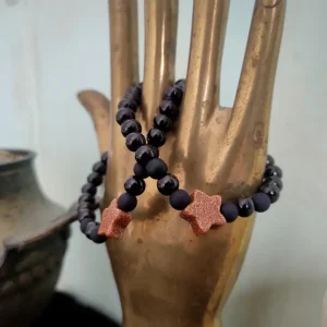 Bracelets perles étoiles