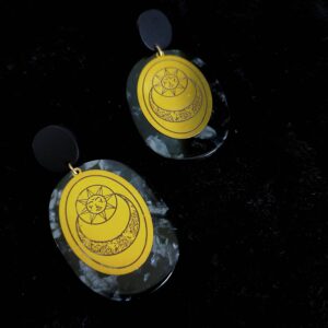 Boucles oreilles witchy