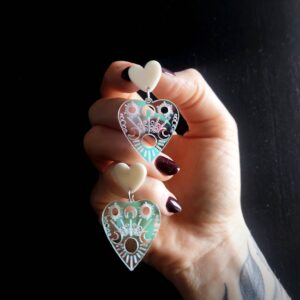 Boucles oreilles goutte ouija