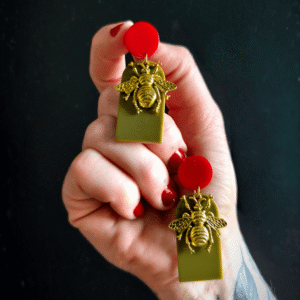 boucles oreilles insectes