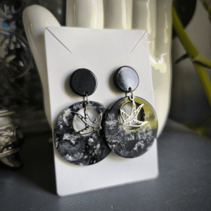 boucles oreilles hirondelles