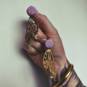 Boucles oreilles papillons