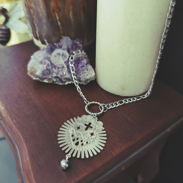 Collier Coeur de Clairvoyance