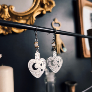 Boucles d'oreilles Fioles d'amour