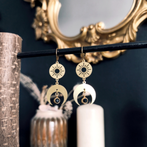 Boucles d'oreilles Noctis