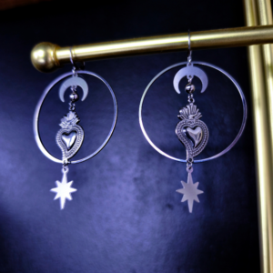 Boucles d'oreilles alternative ex-voto