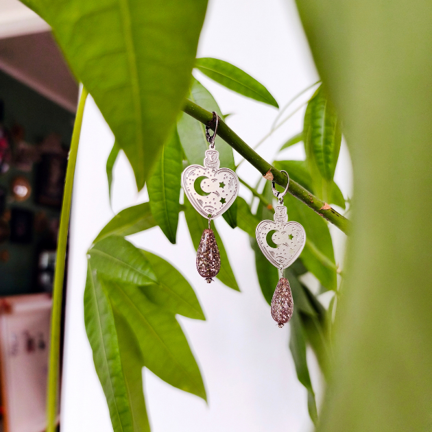 Boucles d'oreilles Les antidotes d'amour